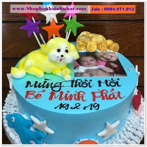 Bánh Sinh Nhật In Hình Ảnh - H54